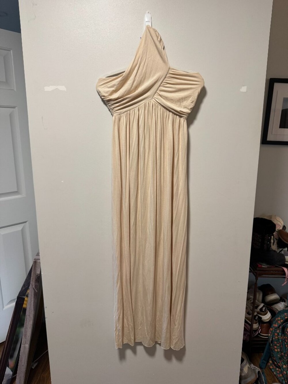 Rachel Pally Twist Front Dress Cream